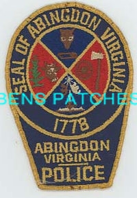 VIRGINIA,ABINGDON POLICE 3